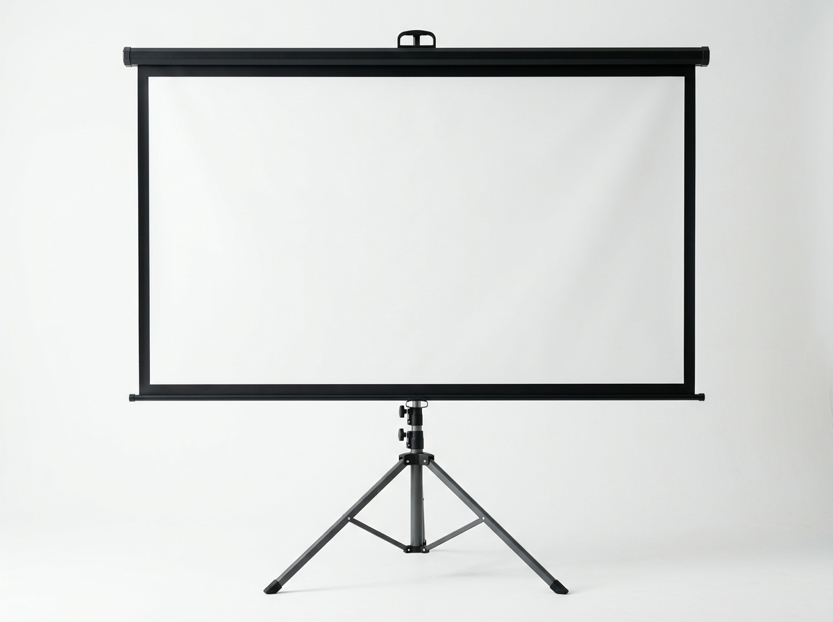 84" Manual Tripod Projector Screen